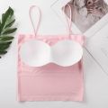 Bra / Ice Silk Slim Strap Padded Bra / Stylish Bra / Comfortable Bra.