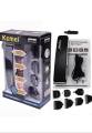 Kemei KM- 3580 Rechargeable Professional Grooming Kit - Black - Trimmer - Trimmer For Men - Trimmer. 