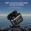 V8 Pro ENC TWS Earbuds HIFI Sound ANC Noise Reduction Touch Screen Control LED Battery Indicator JL Wireless Earphone Headset.