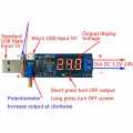DC-DC 5V to 1.2 -24V LED Digital Power Supply Module USB Step Up/Down Board Converter Micro USB Input.