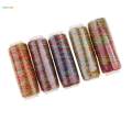 5pcs 150D Colorful Sewing Thread All Purpose Threads for Hand Machine Sewing. 
