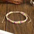 Bohemian Colored Beads Spaced Hand-woven Bracelet Women Casual Daily Trendy Simple Accessories Friendship Gifts. 