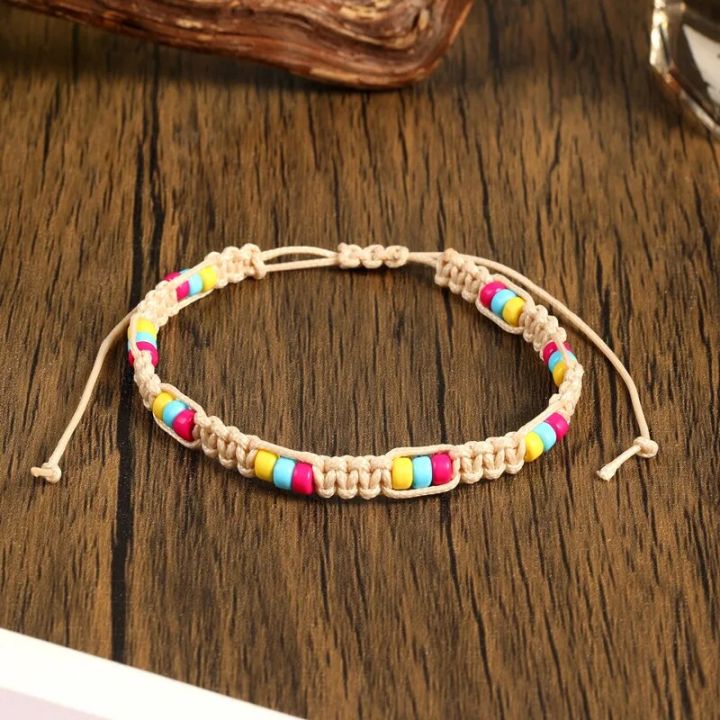 Bohemian%20Colored%20Beads%20Spaced%20Hand-woven%20Bracelet%20Women%20Casual%20Daily%20Trendy%20Simple%20Accessories%20Friendship%20Gifts%20-%20Image%205