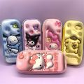 Sanrio 3d Stereoscopic Pencil Case Kawaii Hello Kitty Cinnamoroll Kuromi Storage Pen Bag Stationery Box Student School Supplies. 