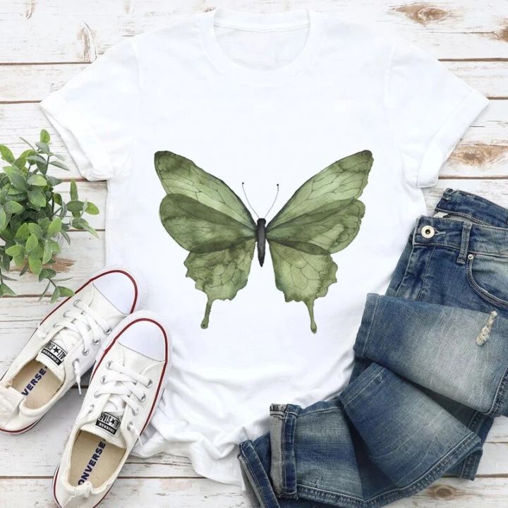 T-shirts%20Women%202022%20Floral%20Butterfly%20Cute%20Vintage%20Summer%20Clothing%2090s%20Tshirt%20Top%20Lady%20Print%20Clothes%20Stylish%202021%20Tee%20T-Shirt%20-%20Image%207