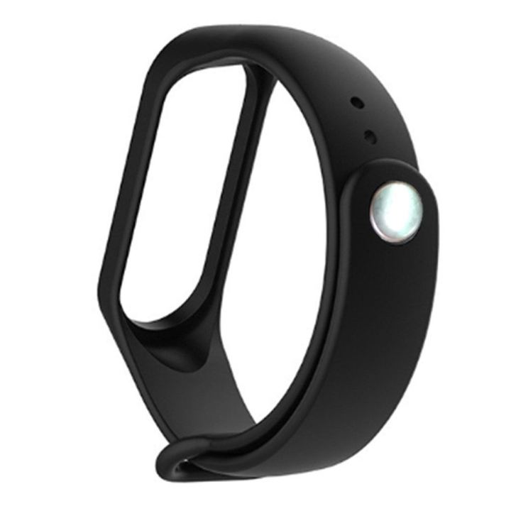 %5B11TK%20Deal%5D%20M3/M4/M5/M6%20Smart%20Fitness%20Band%20Replacement%20Rubber%20belt%20Black%20-%20Image%204