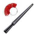 Triangular plastic four-purpose ruler ring rod, ring ring, Udo diameter, Odar, mix and match ring size measuring tool.