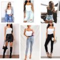 3 Pieces LeeWear tank top for women high neck tank top cropped tank top spaghetti strap tank top v neck tank top lace tank top sleeveless tops for women white tank top women's cami bra top tank long tank tops gym tank tops 04_07_05TA21101_Qty03. 