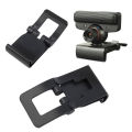 For PS EYE TV Clip Mount Holder Stand for PS3 MOVE Xbox Camera Games Controller Fixed Bracket Camera Cam Accessories Black. 
