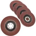 4 inch Flap Grinding Wheel/ Disc (5 Pieces). 