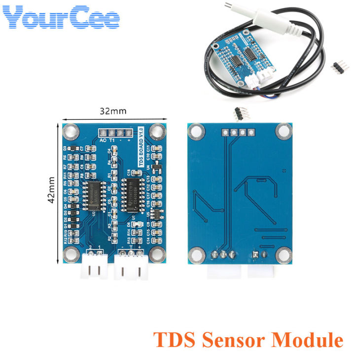 Tds Sensor Price Arduino Analog TDS Sensor Module Analog Water Quality Monitoring Sensor DS18B20 ...