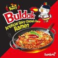 Samyang Hot Chicken Ramen 2X Spicy Noodles (korean) 5 X 140Grams. 