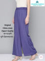 China Linen Loose Fit Flared Wide Summer Speacial  Palazzo Plazo Pants for woman. 