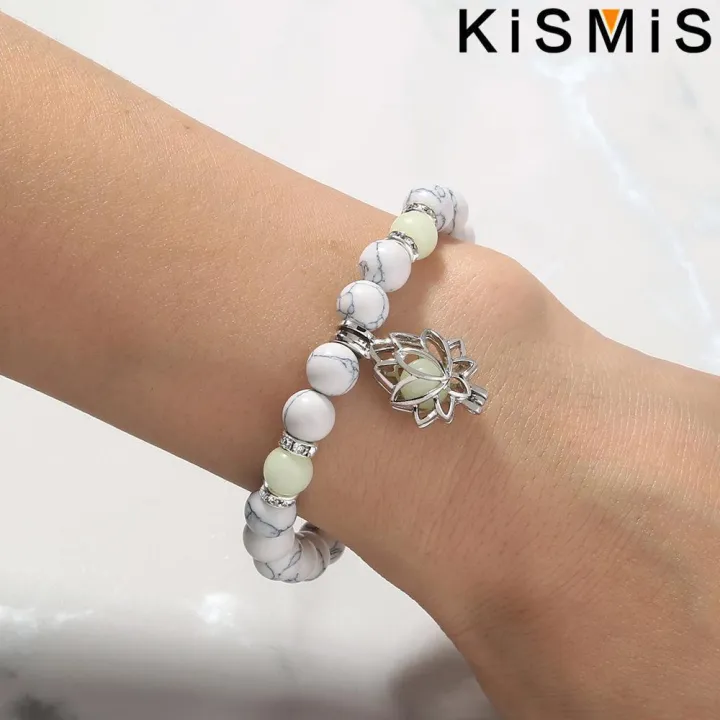 KIIS%201PC%20Natural%20Stone%20Bracelet%20Luminous%20Bracelet%20Charm%20Bead%20Bracelet%20for%20Men%20and%20Women%20Bracelets%20Chakra%20Healing%20Bracelet%20-%20Image%204