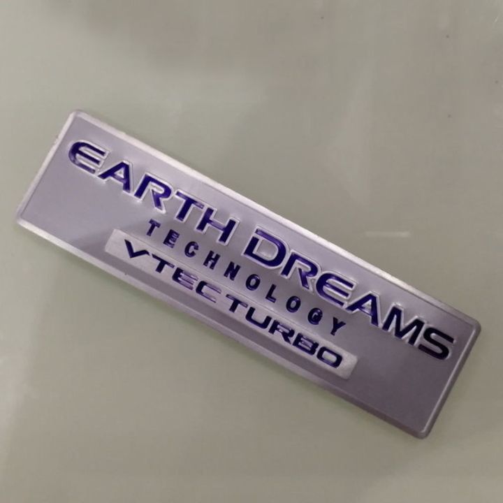 Metal%20Earth%20Dreams%20VTEC%20Turbo%20Logo%20Badge%20Emblem%20For%20Honda%20-%20Image%204