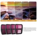 STARTRC 6-Pack Filters Set Lens Filter Kit - black.