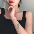 Indispensable -SJ06 Trendy Butterfly Bracelet For Women Korean Blue Gradient Butterfly Jewelry Girl Accessories- Innovative. 