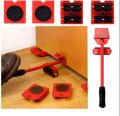 Heavy Duty Furniture Moving Lifter Tool Furniture Mover Roller Lift Wheel Bar for Lifting Moving. 