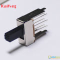 Slide Switch 2 Positions 6 Pin PCB Mount Long Knob-5pcs. 