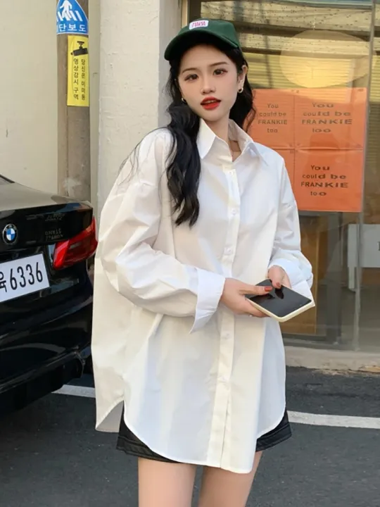 Mint%20Green%20Sun%20Protection%20Shirt%20Women's%20Summer%20New%20Korean%20Style%20Lazy%20Style%20Thin%20Loose%20Shirt%20Mid-Length%20Coat%20-%20Image%209