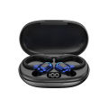 F8 TWS Bluetooth Earphones with Dual Charging Chamber to Ear Digital Display True Stereo.