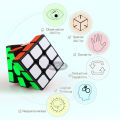 NYT M-Agic Cube B-Rain Teasers 3X3X3 Competition Speed Cube Education Toys & Hobbies Rubik M-Agic Cube T-Oys B-Rain Game Puzzle Education T-Oys Cube T-Oys.
