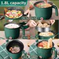 Mini Electric Rice Cooker 1.8 L Non-stick Cooking Machine Double Layer Hot Pot Multifunction Electric Rice Cooker 220V by Zonify.