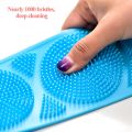 Silicone Bath Body Brush, Shower Massager/Exfoliating Back Scrubber for Shower/Back Scratchier/Body Skin Scrubber Deep Clean.