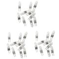 30 x JC G4 12V 20W Clear Halogen Capsule Lamp Light Bulbs. 
