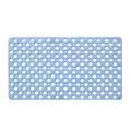 Non-slip Bathroom Shower Bath Mat Suction Cup Bathtub Mat 30x17inch White. 