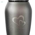 Pet Urns Stainless Steel Keepsake Urn Waterproof Pet Ash Urn Ash Container Gray. 