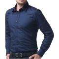 Navy Blue Long Sleeve Formal Shirt For Men - Formal Shirt For Men.