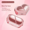 Olige for New K520 transformable cute heart-shaped Bluetooth earphones, compact and three-dimensional Bluetooth earphones. 