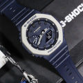 (Ready Stock) G .Shock GA2100 Men Watch Sport Watch Dual Time Display Water Resistant Shockproof and Waterproof World Time LED Men's Boy Sports Wrist Watches with 2 Years Warranty GA-2110ET-2A. 