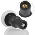 4 Pack Toilet Seat Hinges Bolt Expanding Rubber Top Nuts Screw.