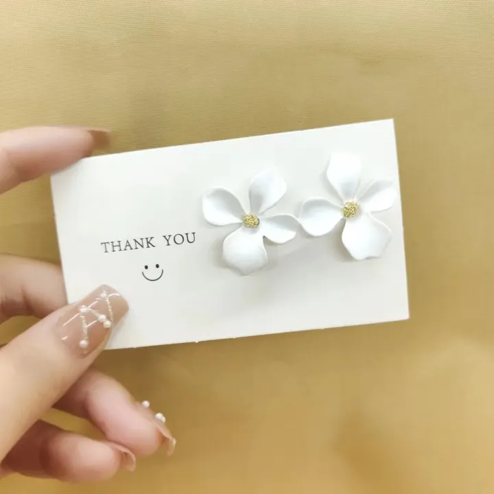 Korean%20Beauty%20Petal%20Flower%20Earrings%20Pearl%20Fashion%20Girl%20Ins%20New%20-%20Image%202