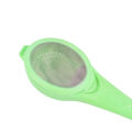 Tea Infuser Loose Tea Leafs Strainer Herbal Spice Silicone Filter Diffuser Green.