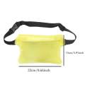 Waterproof Pouch Dry Bag Case with Waist Strap to Keep Your IPhone Camera Cash Documents Away From Water for Beach Swimming Boating Kayaking Fishing Hiking Camping. 