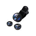 Sony Rangs 3-in-1 Clip-On Camera Lens for iPhone 10 Series – Wide Angle, Macro & Fisheye | Aluminum Build, Optical Glass. 