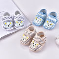 (New) baby boy girl shoes Spring Autumn anti-slip soft fabric sole non-slip toddler newborn first Walker crib shoes 0-6m.