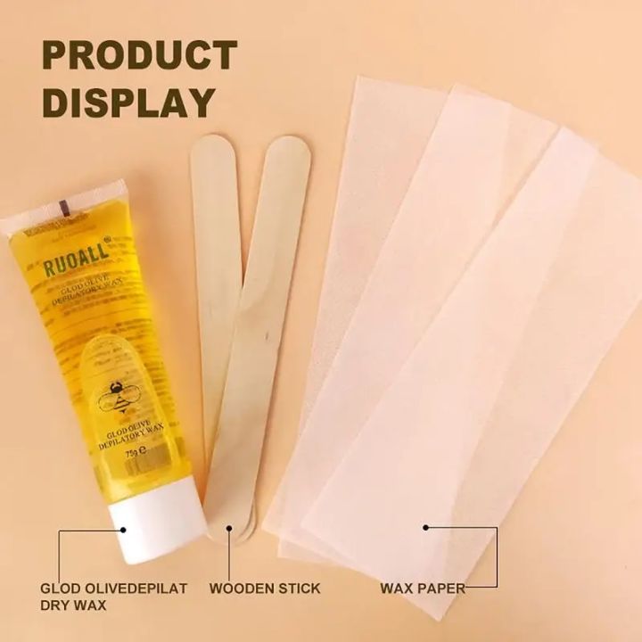 Sugaring%20Hair%20Removal%20Sugar%20Wax%20Kit%20Wax%20Hair%20Removal%20For%20Women%20All%20Skin%20Types%20At%20Home%20Waxing%20Kit%20With%2075g%20Sugar%203%20Wax%20Strips%20-%20Image%204