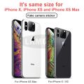 Camera Lens Sticker For Iphone X Xs Max Second Change 11 Pro Max 11pro Sticker Modified Camera Cover Titanium Alloy 10 Protector.