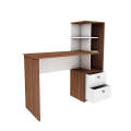 RK Modern Home Office Desk with Storage Shelf, Computer Table, Study Table with Book Shelf, Office Table, Study Table for Adults. 