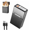 Rechargeable Electric Lighter with Cigars Holder Case. 
