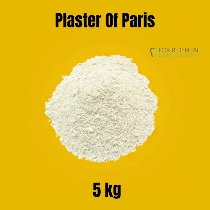 Plaster Of Paris / Gypsum Powder For Dental Modeling, Medical Casting
