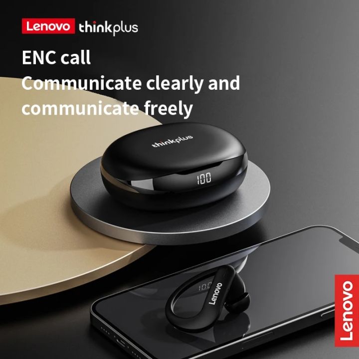 Lenovo%20T50%20Bluetooth%205.3%20Earphones%20TWS%20Wireless%20Headphones%20Button%20Control%20Noise%20Reduction%20Earhooks%20Waterproof%20Headset%20with%20Mic%20-%20Image%204