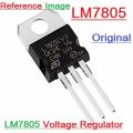 2Pcs- A Class LM7805 L7805CV L7805 7805 5V 1.5A Voltage Regulator IC 3 Pin TO-220 Package Fixed 5V Positive Voltage Regulator IC Electrical Circuitry & Parts.