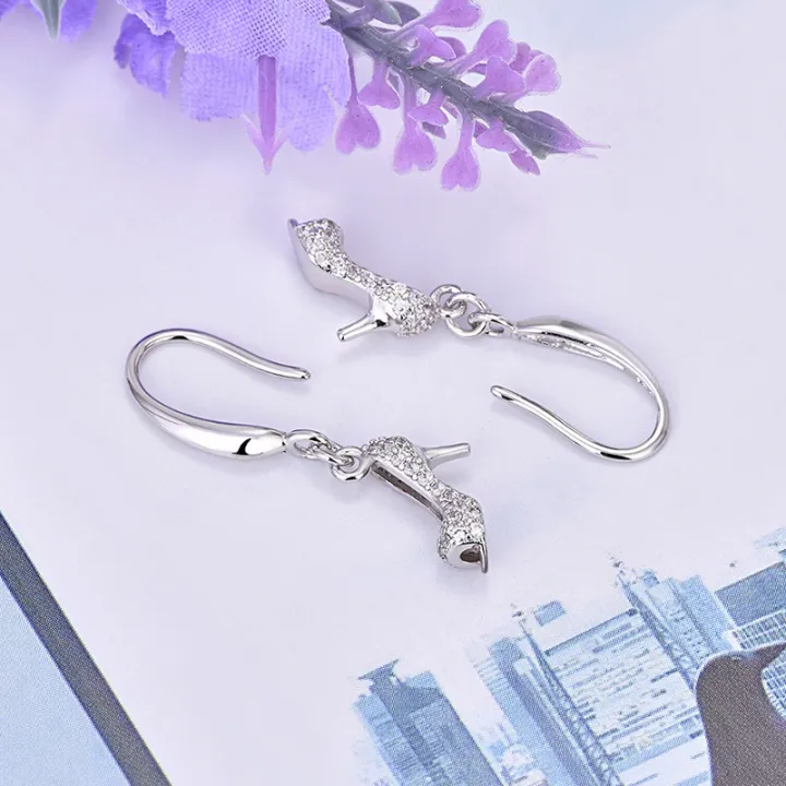 New%20Korean%20Earrings%20High%20Heels%20Diamond%20Earrings%20Accessories%20Uniquely%20shaped%20studs%20-%20Image%205