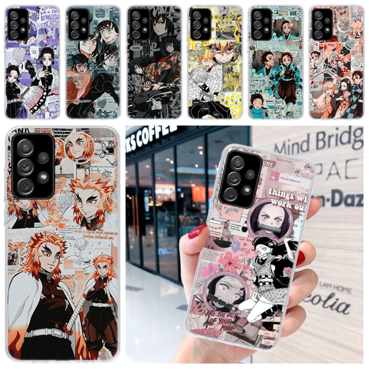 Demon Slayer Phone Galaxy A51 Anime Case Tanjiro Water Breathing