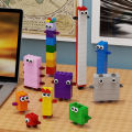 MOC Cartoon Number Bricks Set Toys Early Childhood Education Math Digital Building Brick for Kids Brain Developmental Learning KankongAgu. 